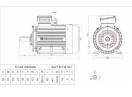 Motor electric trifazat 11kw 3000rpm 160 B3