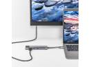 Adaptor HUB USB-C 7-in-1 cu HDMI 4K, 2x USB 3.0, 2x USB-C, RJ45 Gigabit