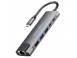 Adaptor hub usb c 7 in 1 cu hdmi 4k 2x usb 3.0 2x usb c rj45 gigabi 919612 poza 4