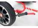 Kart cu pedale pentru copii de la fiat abarth cu roti moi 919617 poza 3