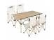 Set rebel active cu masa 4 scaune pliabile echipamente sportive si de turism 924950 poza 4