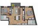 Apartament nou, cu CF, zona VIVO