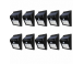 Pachet 10 lampi solare led optonica fara cabluri i fara con 929261 poza 2