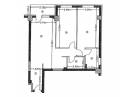 Apartament nou cu 3 camere, 65mp, etaj 2, finisat modern, mobilat si utilat, cu parcare si 2 bai