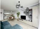 Apartament nou cu 2 camere decomandate, 54mp, etaj 2, finisat modern, mobilat si utilat, cu garaj sub bloc