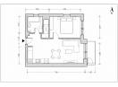 Apartament nou cu 3 camere, 54mp, etaj intermediar, orientare V, in Centru