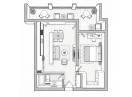 Apartament nou cu 2 camere, 60mp, etaj 1, finisat modern, in Gheorgheni