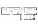 Apartament nou cu 2 camere, 65mp, etaj intermediar, orientare sudica, in Centru